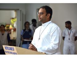 Superior Bro.Santhosh and brothers in Assembly